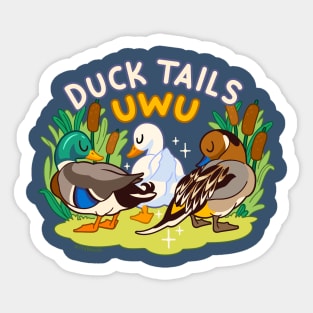 Duck Tails UWU Sticker